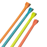 GB 46-308FST Cable Tie, Double-Lock Locking, 6/6 Nylon, Assorted